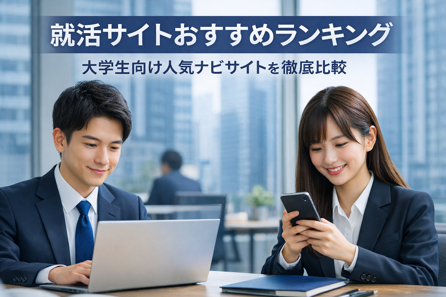 就活サイトおすすめランキング｜大学生向け人気ナビサイトを徹底比較