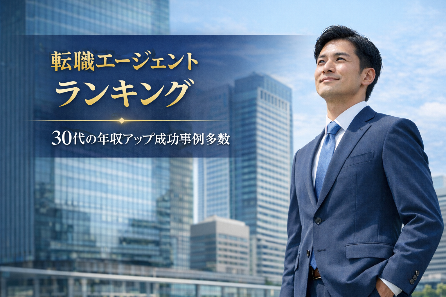 営業経験者におすすめの転職エージェントランキング【30代の年収アップ成功事例多数】