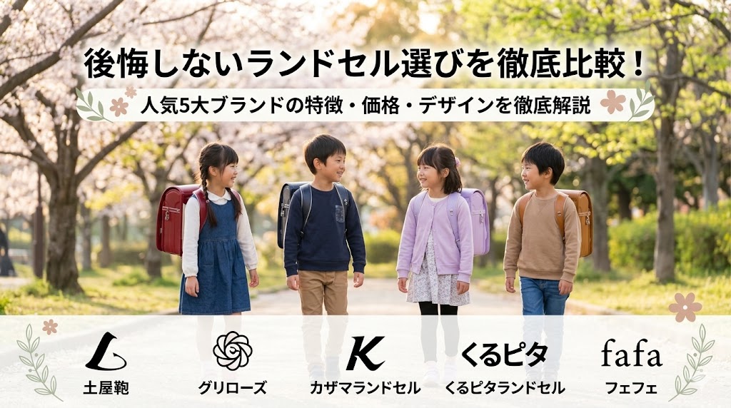 🎒人気のランドセル商品の比較サイト